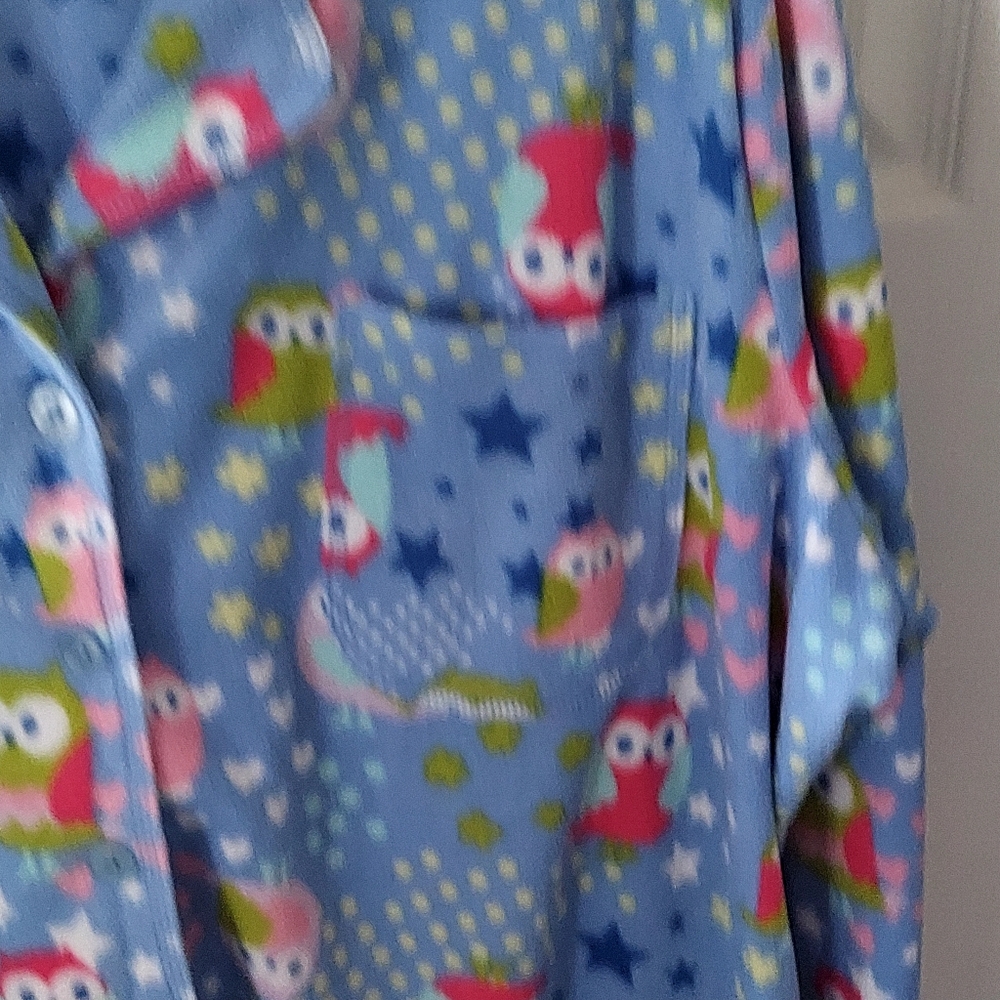 Women's Soft Fleece Pajamas - Picture 4 of 10
